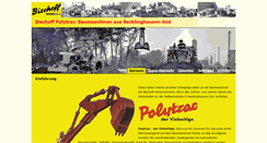 Desktop Screenshot of bischoff-polytrac.de